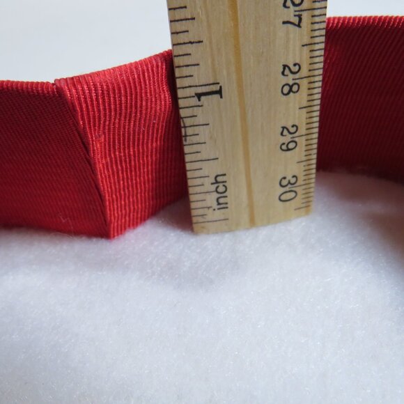 Red fabric covered heart shaped box, Great Valentine's Gift Box - Picture 6 of 8